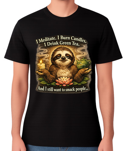 Shirt sarcastic sloth - t-shirt,
