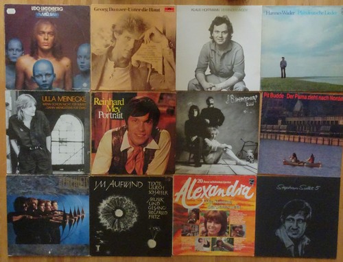 Vinyl schallplatten sammlung - vinyl,