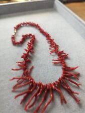 Korallkette rot mit tollen