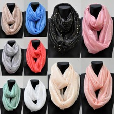 Glitzer Sterne Loop Schal