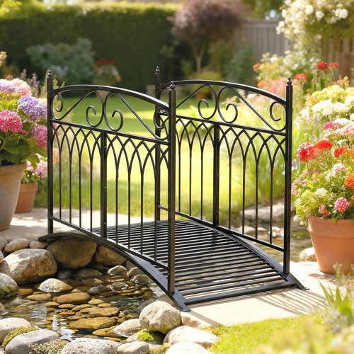 Outsunny gartenbrücke aus - gartenbrücke,