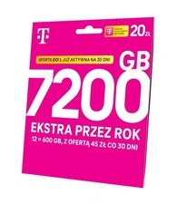 T-Mobile +48 PL Karte 20 PLN