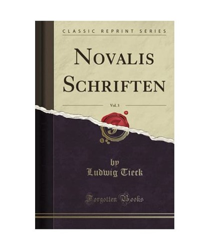 Novalis schriften vol 3 - schriften,,