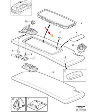 Volvo XC60 MK1 Sonnenblende