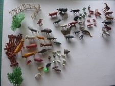 Konvolut Figuren aus den 70 er Jahre Made in  Hong Kong Plastikspielzeug