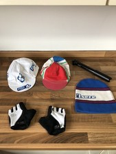 Retro Fahrradmützen Mützen gemischt Fahrrad Zubehör Konvolut Tour de France - siehe Bilder