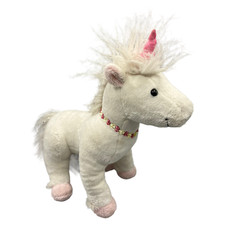 Prinzessin Lillifee Einhorn Plüsch Stofftier 35cm Weiß Rosa Blumen Pferd Pony