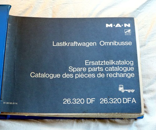 Ersatzteilliste man 320 df - ersatzteilliste, 26.320