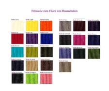 Filzwolle Filz it uni 100 %