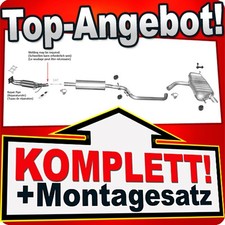 Auspuff für VW GOLF V / VI /