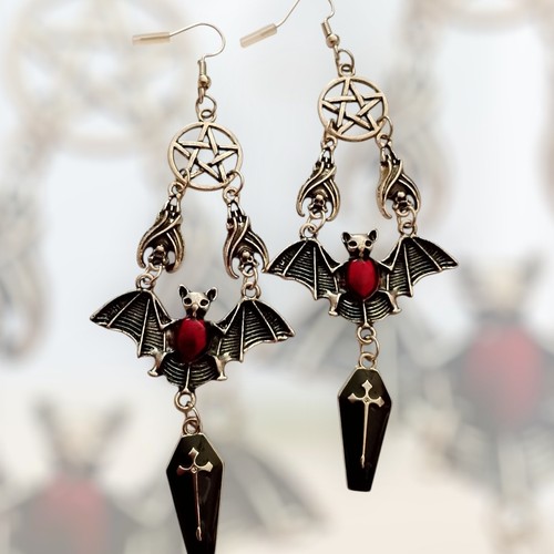 Ohrhänger vampir fledermaus - ohrhänger,