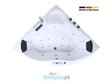 Whirlpool Eckbadewanne