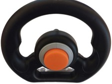 Big Bobby Car Original Lenkrad Neo mit Hupe orange  passt an alle Big Bobby Car