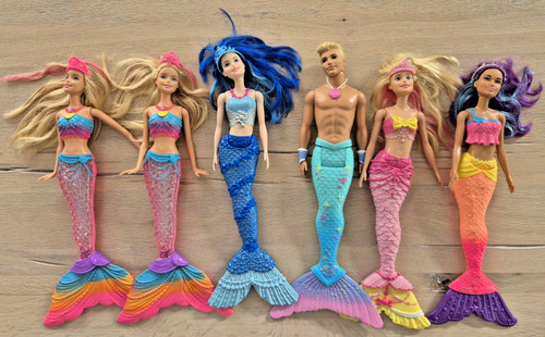 Barbie meerjungfrau 1x - barbie,