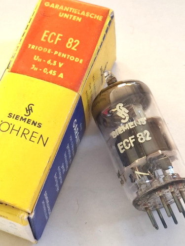 Siemens ecf82 tube röhre - ecf82, tube/röhre