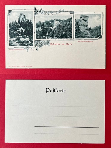 Schierke harz um 1900 - ak, im