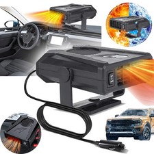 2 in1 Auto Heizlüfter 12V 300W KFZ Zusatzheizung Keramik Heizer Scheibenenteiser