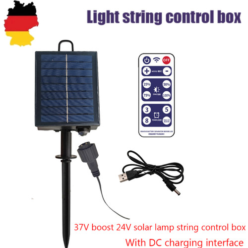 7vsolar battery box - battery, led