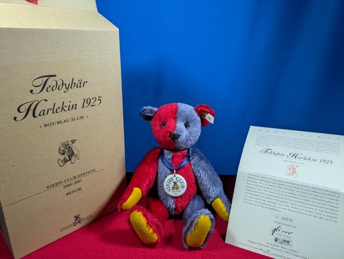 Steiff teddybär harlekin 1925 - teddybär,