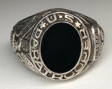 Sterling Silber Herrenring