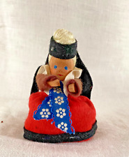 Lotte Sievers Hahn Hase 3 Figuren  Ca. 13 cm | Stab-Hase 22cm, Trachtenfigur 8cm