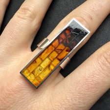 Moderner Designer Ring 925