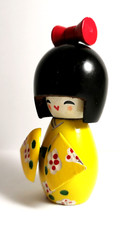 Japanese Wooden Doll - Kokeshi