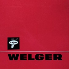 Welger verkaufsprogramm 1972 - verkaufsprogramm, /