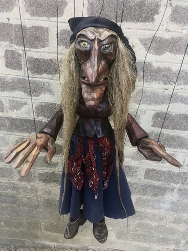 Czech folk art marionette - folk,