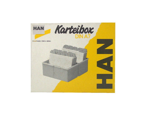Han karteibox din für - din, a7,