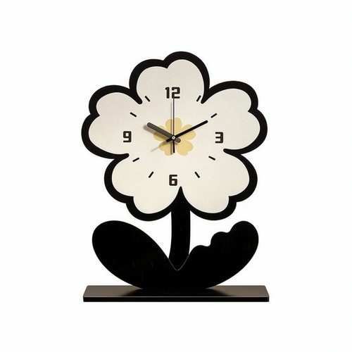 Tischuhr blumenform nicht - blumenform,