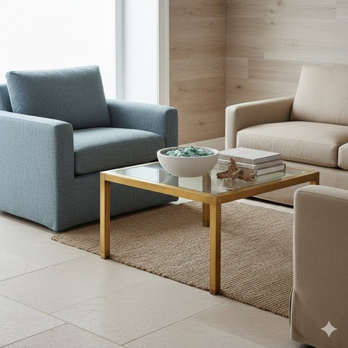 Vintage couchtisch messing - vintage,