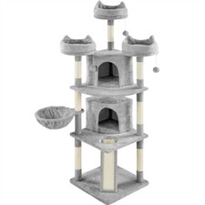 Kratzbaum XXL 174 cm deckenhoch Katzenkratzbaum stabiler Katzenbaum Kletterbaum