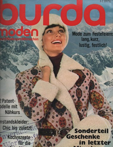 Burda dezember 1971 festmode - 1971,