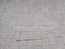 Simca 1301 1501 Chrom Zierleisten Moulding Zierleiste Kotflügel Seitenwand SET