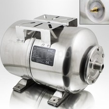 Membrankessel Druckbehälter Druckkessel Hauswasserwerk Edelstahl 24L BITUXX