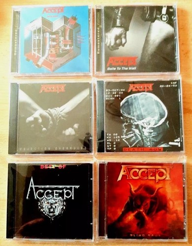 Accept metal thrash speed - accept, cd's