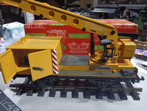 Lgb 4042 kranwagen matra spur - lgb,