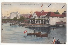 AK Hamburg Bootshaus des