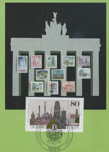 Berlin maximumkarte 750 - maximumkarte,