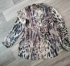Seidenbluse, Madeleine, 38,40,42 Leomuster