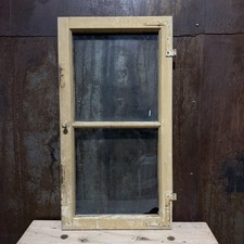 Altes Sprossenfenster Fensterflügel Fenster Holzfenster / H83 B44 S3,5 cm