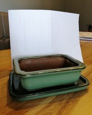 Bonsaischale mit Untersetzer