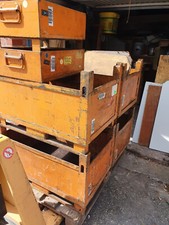 Schäfer Schwerlast Lagerkisten Materialkisten Stapelbox Stapler Palette 800kg