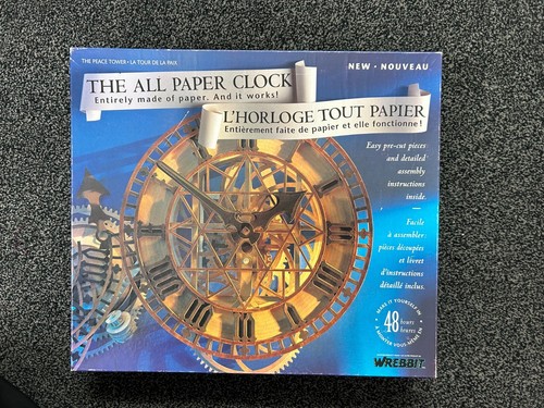 Wrebbit the all paper clock - the,
