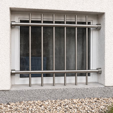Edelstahl Fenstergitter nach