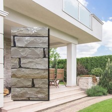 Tandur Yellow Limestone Naturgetrommelter Fassadenstein 7x30x3 cm