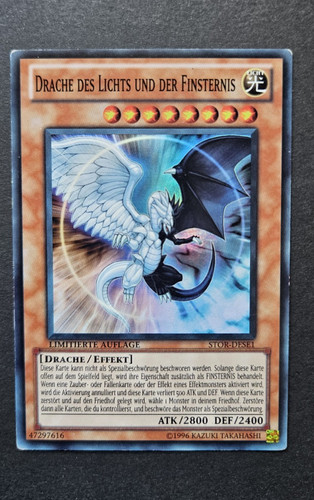 Drache des lichts - yu-gi-oh!,