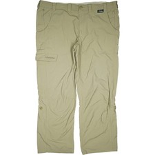 Schöffel 56 L30 Wander Hose beige Herren Cargo Outdoor Turn Up XXL Ü+Größe W42