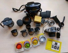 Spiegelreflexkamera exa 1b kamera ,mit Tasche und viel Zubehör